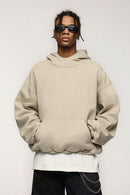 Thermal Fleece Everyday Hoodie - Light Khaki