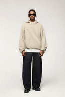 Thermal Fleece Everyday Hoodie - Light Khaki