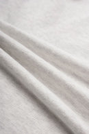 Retro Athletic Double-Zip Track Jacket - Flower Gray