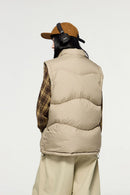 Packable Lightweight Down Vest - Khaki