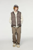 Packable Lightweight Down Vest - Brown