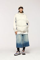 Packable Lightweight Down Vest - Apricot