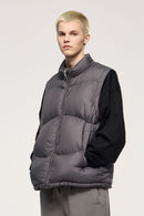 Packable Lightweight Down Vest - Dark Gray