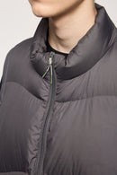 Packable Lightweight Down Vest - Dark Gray