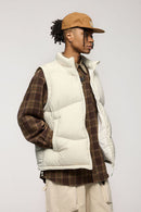 Packable Lightweight Down Vest - Apricot