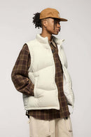 Packable Lightweight Down Vest - Apricot