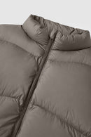Packable Lightweight Down Vest - Brown