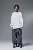 Reversible Quick-Dry Half-Zip Pullover - White