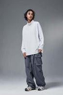 Reversible Quick-Dry Half-Zip Pullover - White