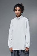Reversible Quick-Dry Half-Zip Pullover - White