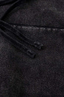 Raglan Fleece Cropped Hoodie - Fried Snowflakes