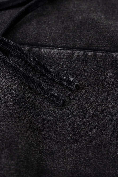 Raglan Fleece Cropped Hoodie - Fried Snowflakes