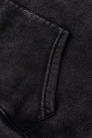 Raglan Fleece Cropped Hoodie - Fried Snowflakes