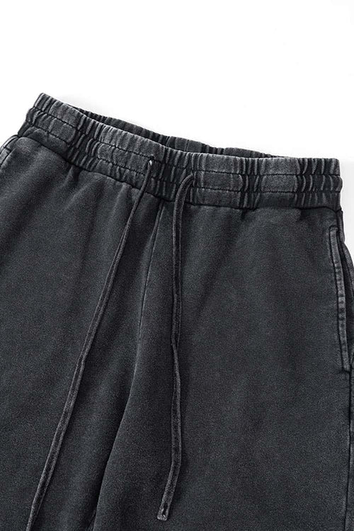 Vintage Wash Straight Sweatpants - Fried Snowflakes