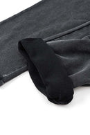 Vintage Wash Straight Sweatpants - Fried Snowflakes