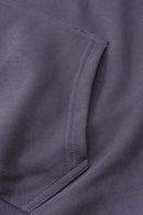 Heavyweight Solid Pullover Hoodie - Plum Purple