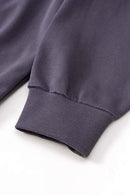 Heavyweight Solid Pullover Hoodie - Plum Purple