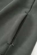 Fleece-Lined Invisible Zip Hoodie - Vitex Ash