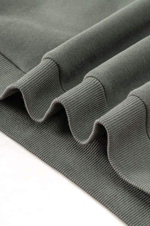 Fleece-Lined Invisible Zip Hoodie - Vitex Ash