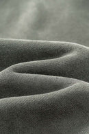 Fleece-Lined Invisible Zip Hoodie - Vitex Ash