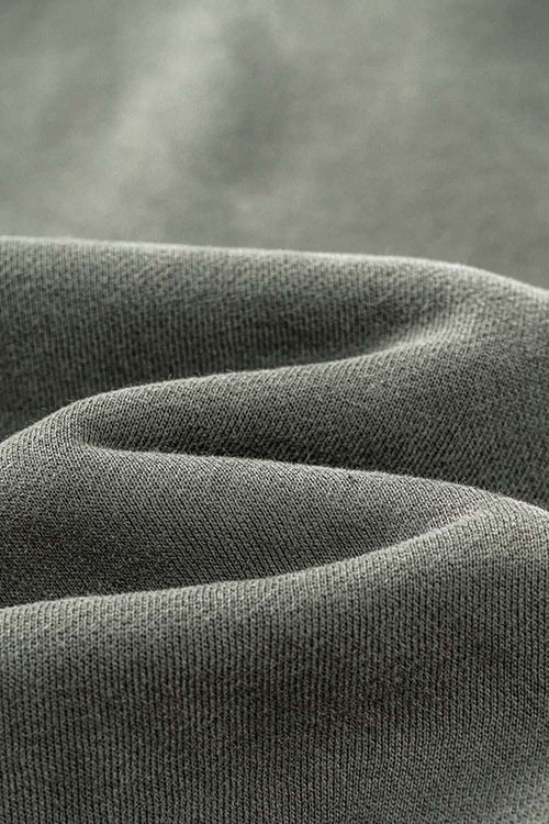 Fleece-Lined Invisible Zip Hoodie - Vitex Ash