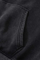 Washed Fleece Pullover Hoodie - Fried Snowflakes
