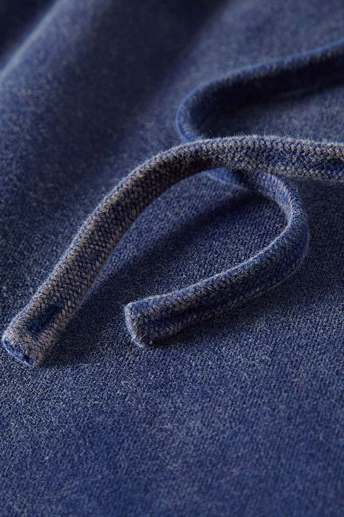 Washed Fleece Joggers - Royal Blue
