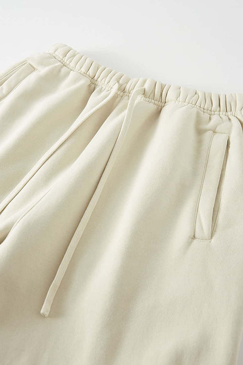 Vintage Washed Fleece Joggers - Gray Apricot