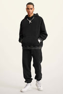 Heavyweight Washed Vintage Fleece Hoodie - Fried Snowflakes