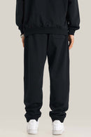 Heavyweight Everyday Casual Sweatpants - Metallic Black