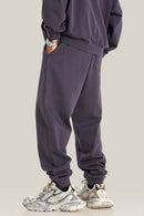 Heavyweight Everyday Casual Sweatpants - Plum Purple