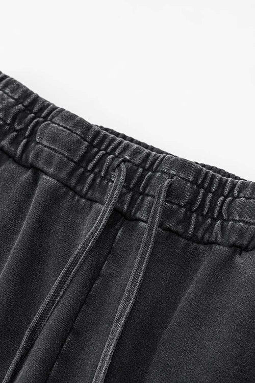 Vintage Wash Relaxed Cuffed Sweatpants - Snowflake Wash