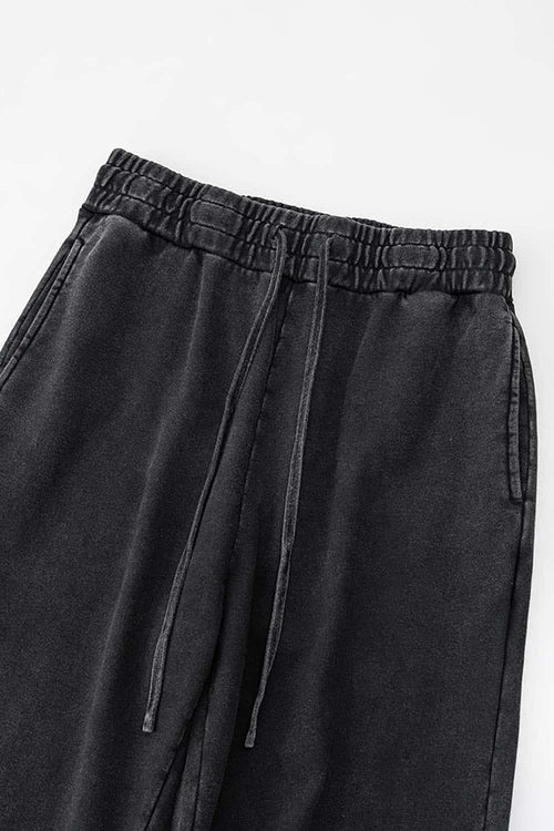 Vintage Wash Relaxed Cuffed Sweatpants - Snowflake Wash
