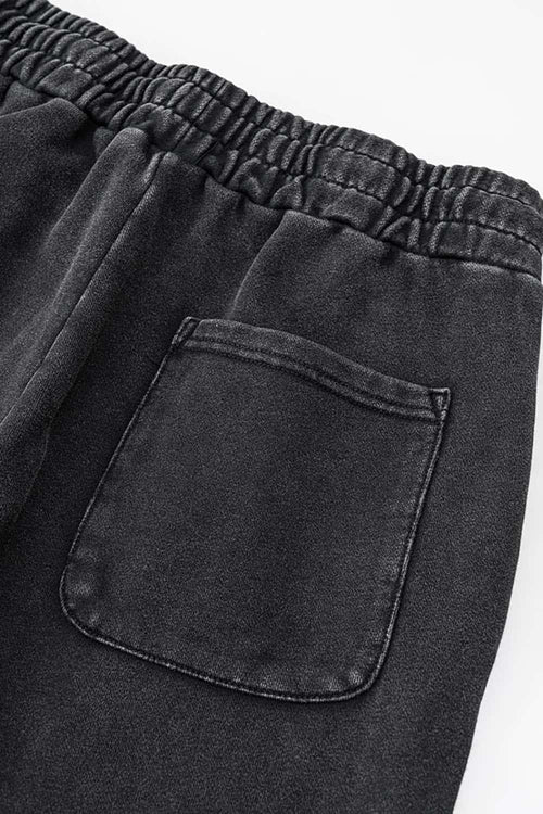 Vintage Wash Relaxed Cuffed Sweatpants - Snowflake Wash