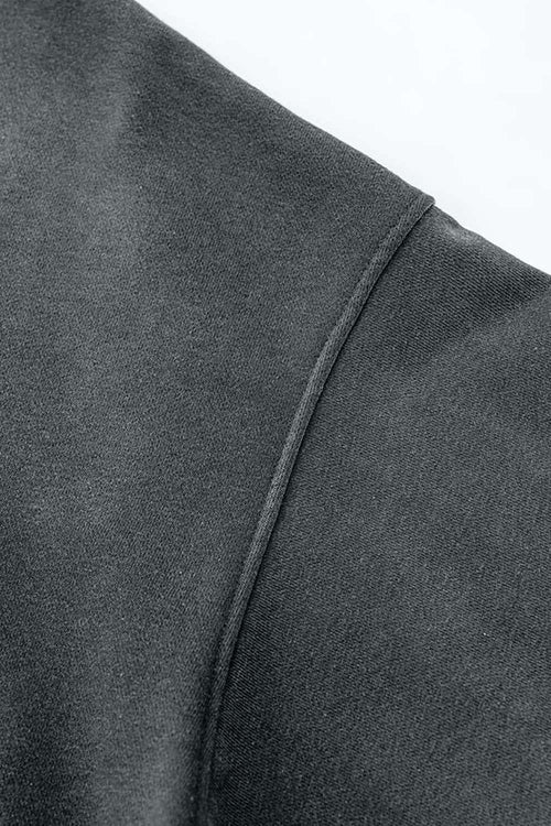 Heavyweight Washed Gradient Hoodie - Dark Gray