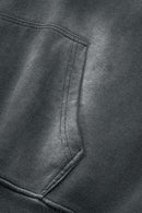 Heavyweight Washed Gradient Hoodie - Dark Gray