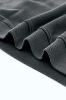 Heavyweight Washed Gradient Hoodie - Dark Gray