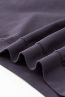 Heavyweight Drop-Shoulder Sweatshirt - Plum Purple