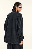 Washed Vintage Long-Sleeve Tee - Fried Snowflakes