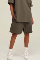 Heavyweight Relaxed Fit Shorts - Brown