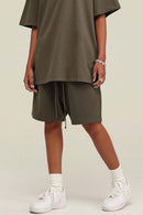 Heavyweight Relaxed Fit Shorts - Brown