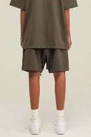 Heavyweight Relaxed Fit Shorts - Brown