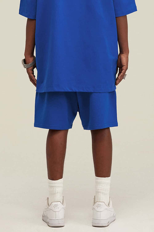 Heavyweight Relaxed Fit Shorts - Colorful Blue