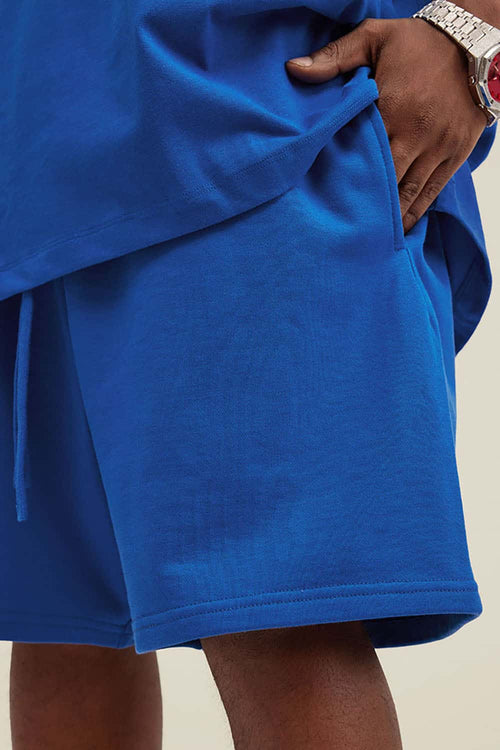 Heavyweight Relaxed Fit Shorts - Colorful Blue