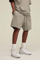 Heavyweight Relaxed Fit Shorts - Gray Camel