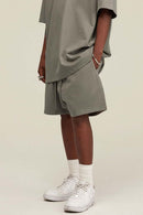 Heavyweight Relaxed Fit Shorts - Grayish Green