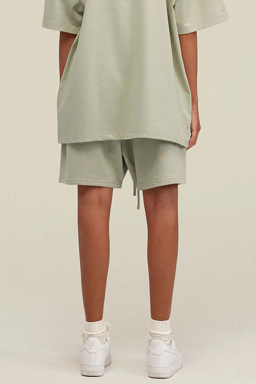 Heavyweight Relaxed Fit Shorts - Halo Green