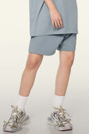 Heavyweight Relaxed Fit Shorts - Haze Blue