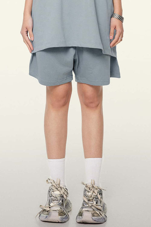 Heavyweight Relaxed Fit Shorts - Haze Blue