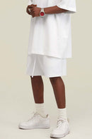 Heavyweight Relaxed Fit Shorts - White